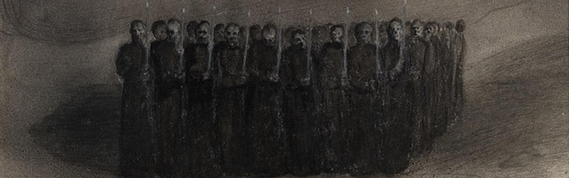 Alfred Kubin, Black Mass, 1905